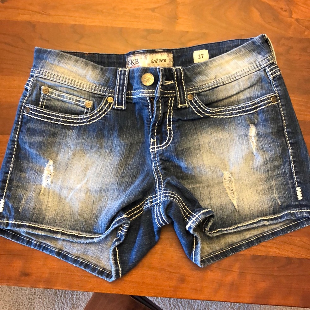 BKE jean shorts